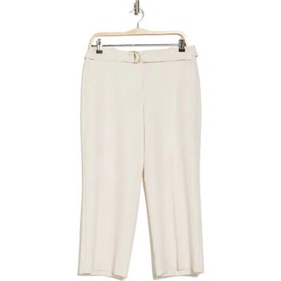 Dkny Belted Culottes In Eggnog