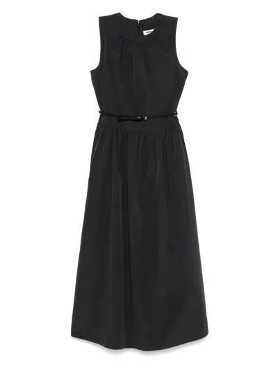 Dkny Belted Midi Dress