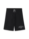 Dkny Logo-print Drawstring Shorts In Black
