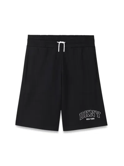 Dkny Bermuda In Black