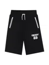 Dkny Bermuda Con Logo In Black