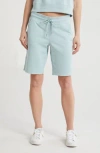 Dkny Bermuda Drawstring Shorts In Mineral