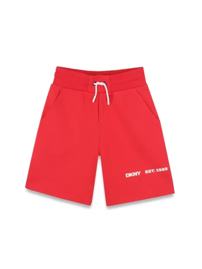 Dkny Bermuda In Red