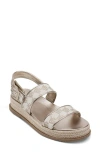 Dkny Berris Slingback Platform Espadrille In Bone