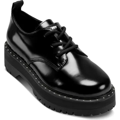 Dkny Bexina Lug Sole Loafer In Black