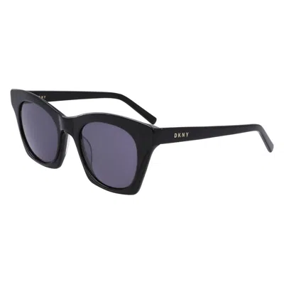 Dkny Black Acetate Sunglasses