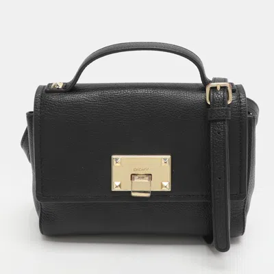 Pre-owned Dkny Black Leather Crossbody Bag