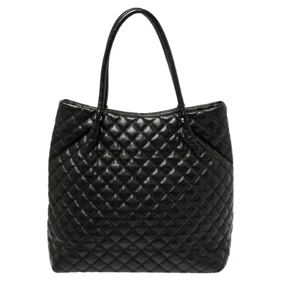 Dkny Black Leather Totes Bag
