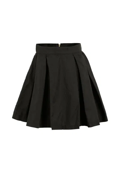 Dkny Kids' Black Skirt For Girl In Multi