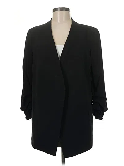 Pre-owned Dkny Blazer Jacket In Black