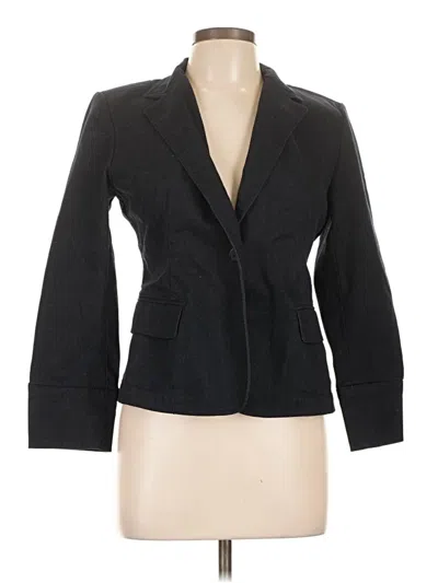 Pre-owned Dkny Blazer Jacket In Black