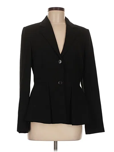 Pre-owned Dkny Blazer Jacket In Black