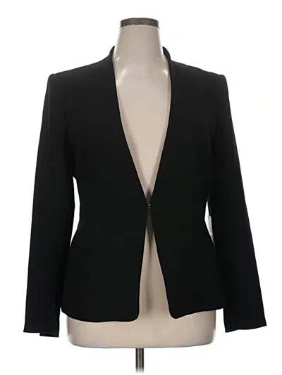 Pre-owned Dkny Blazer Jacket In Black
