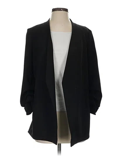 Pre-owned Dkny Blazer Jacket In Black