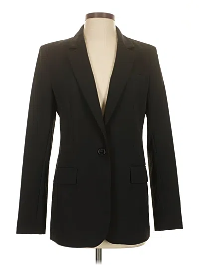 Pre-owned Dkny Blazer Jacket In Black