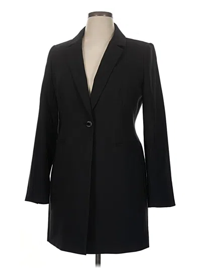 Pre-owned Dkny Blazer Jacket In Black