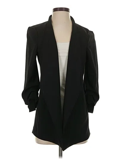 Pre-owned Dkny Blazer Jacket In Black