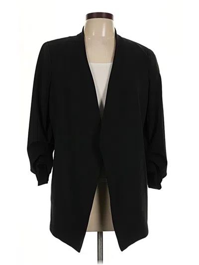 Pre-owned Dkny Blazer Jacket In Black