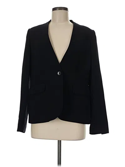 Pre-owned Dkny Blazer Jacket In Black