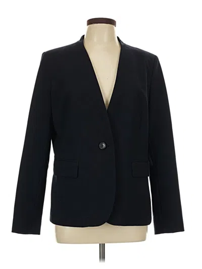 Pre-owned Dkny Blazer Jacket In Black