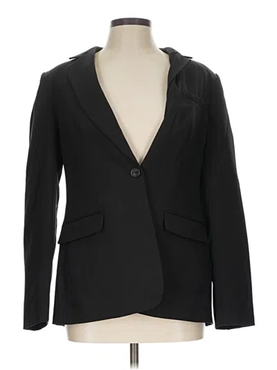 Pre-owned Dkny Blazer Jacket In Black