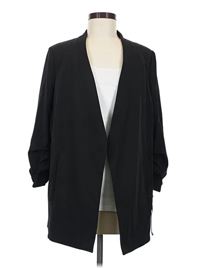Pre-owned Dkny Blazer Jacket In Black