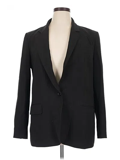 Pre-owned Dkny Blazer Jacket In Black