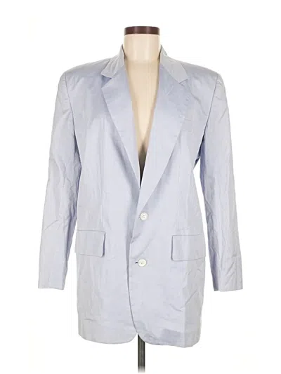 Pre-owned Dkny Blazer Jacket In Blue