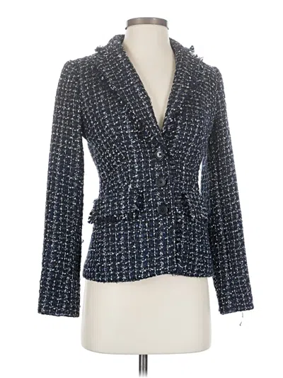 Pre-owned Dkny Blazer Jacket In Blue