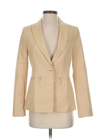 Dkny Blazer Jacket In Brown