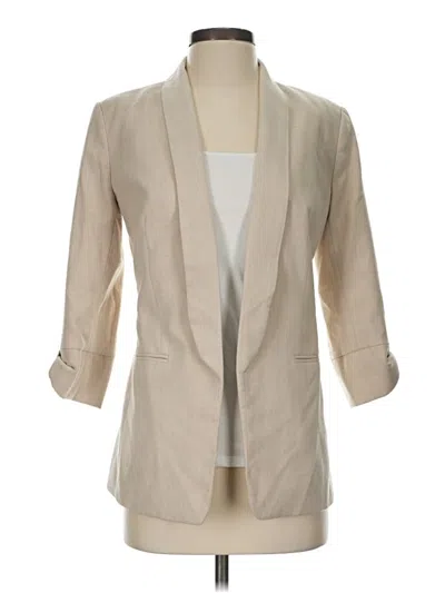 Pre-owned Dkny Blazer Jacket In Brown
