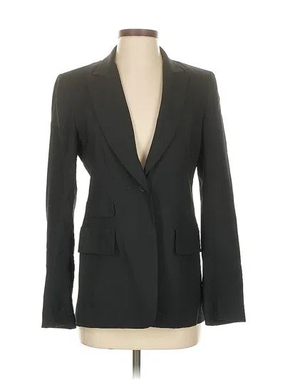 Pre-owned Dkny Blazer Jacket In Gray