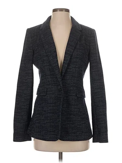 Pre-owned Dkny Blazer Jacket In Gray
