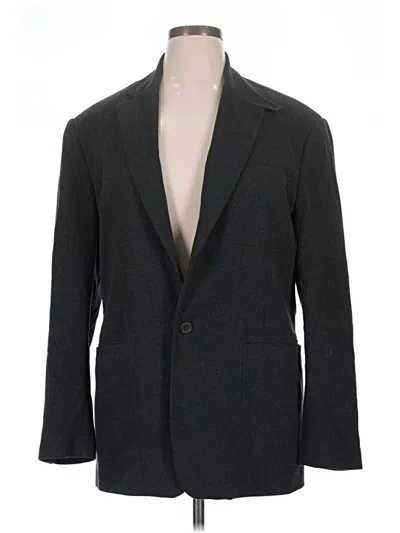 Pre-owned Dkny Blazer Jacket In Gray