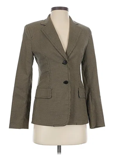 Pre-owned Dkny Blazer Jacket In Gray