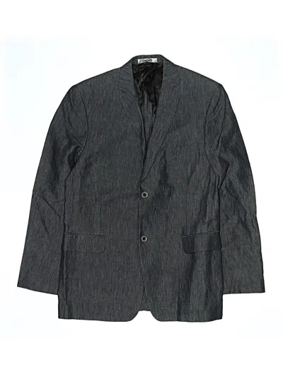 Pre-owned Dkny Kids' Blazer Jacket In Gray