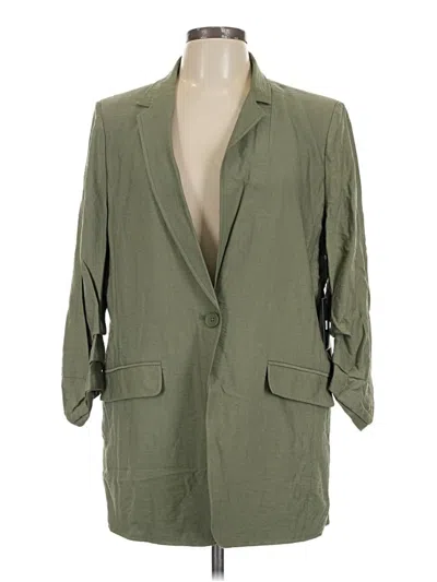 Dkny Blazer Jacket In Green