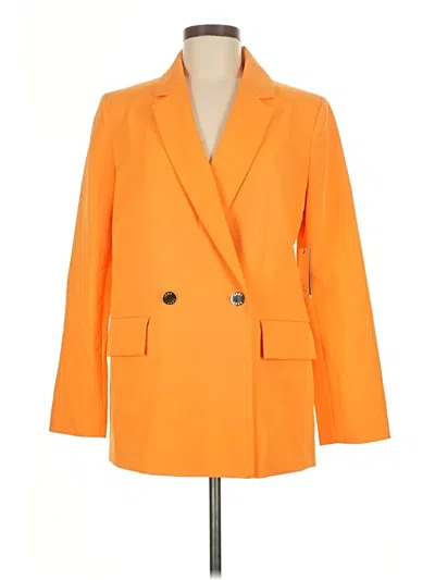 Dkny Blazer Jacket In Orange