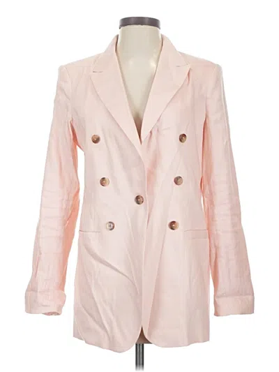 Pre-owned Dkny Blazer Jacket In Pink