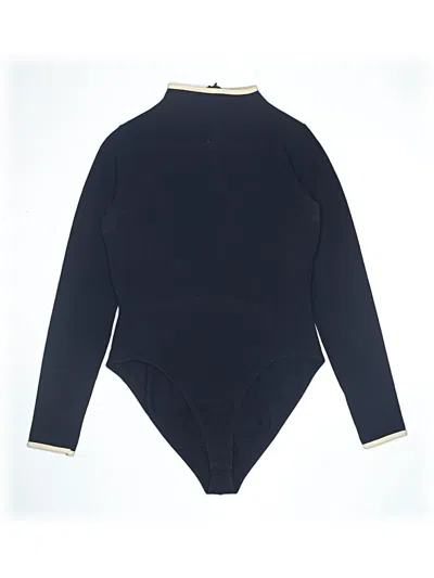 Pre-owned Dkny Bodysuit In Black