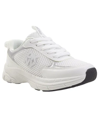Dkny Kids' Boys' And Girls' Sammie Low-top Athletic Mesh Sneakers In Blue