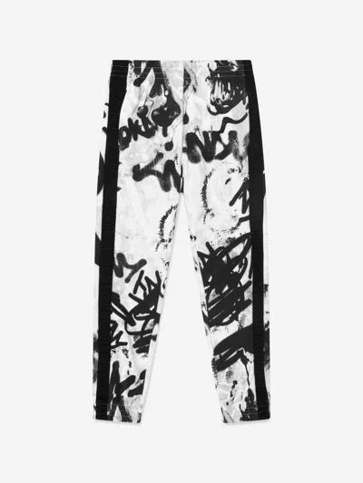 Dkny Babies' Boys Graffiti Print Joggers In White