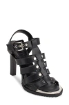 Dkny Bria Slingback Cage Sandal In Black