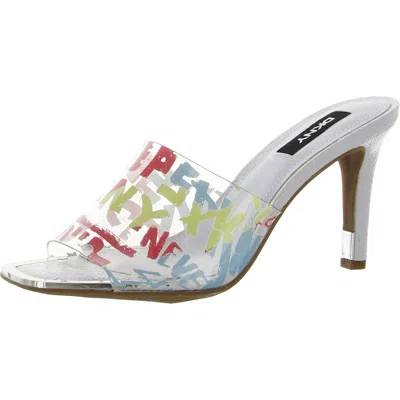 Dkny Bronx Womens Slip On Dressy Heels In Multi