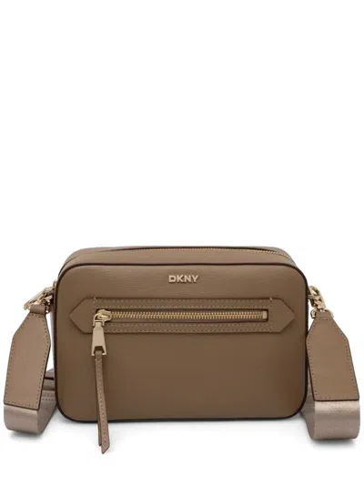 Dkny Bryant Ave Cross Body Bag In Braun