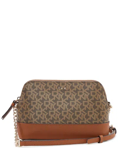Dkny Bryant Park Dome Crossbody In Gold