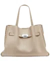 Dkny Bryar Large Satchel Bag In Brown