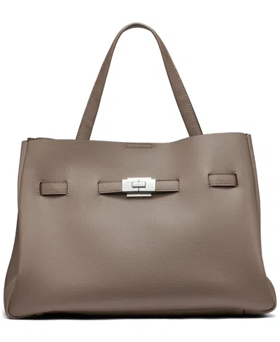 Dkny Bryar Large Satchel Bag In Brown