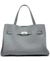 Dkny Bryar Large Satchel Bag In Gray