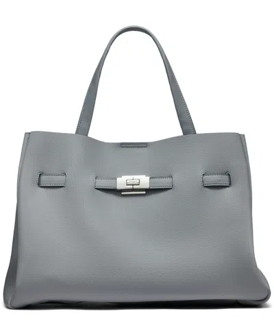 Dkny Bryar Large Satchel Bag In Gray